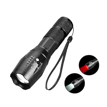 Amazon.co.jp: Generic アルミニウム合金強力懐中電灯 写真補助